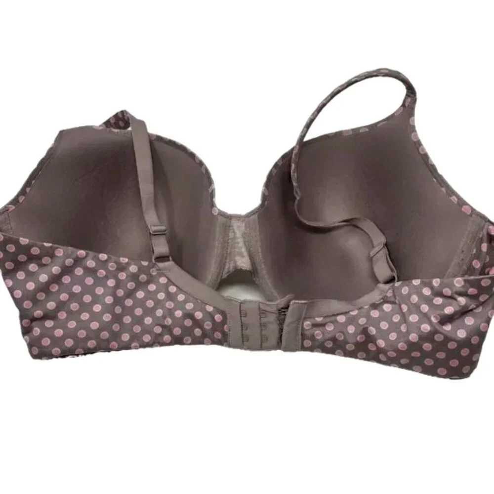 Victoria’s Secret Lined Perfect Coverage Polka Dot Bra Size 32DD